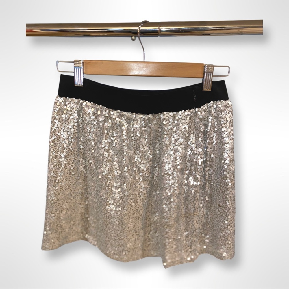 Roberto Rodriguez Mini Sequence Skirt